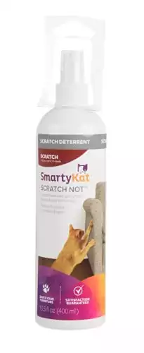 SmartyKat Scratch Not Scratch Deterrent Spray for Cats – 13.5 Fluid Ounces