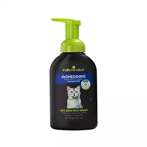 FURminator deShedding Shampoo For Cats, Helps Reduce Excess Shedding, 8.5 oz