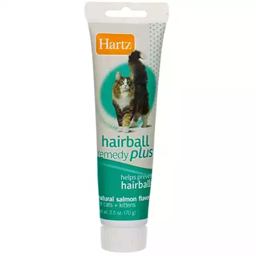 Hartz Hairball Remedy Plus Paste for Cats 2.50 oz(Pack of 3)