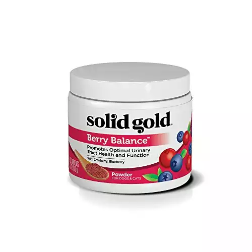Solid Gold Cranberry Supplement for Dogs & Cats for Urinary Tract Health