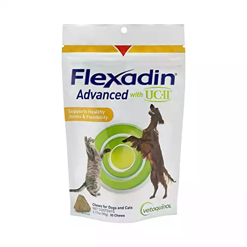 Vetoquinol Flexadin Advanced Dog Hip and Joint Supplement