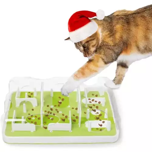ALL FOR PAWS Interactive Cat Puzzle Feeder