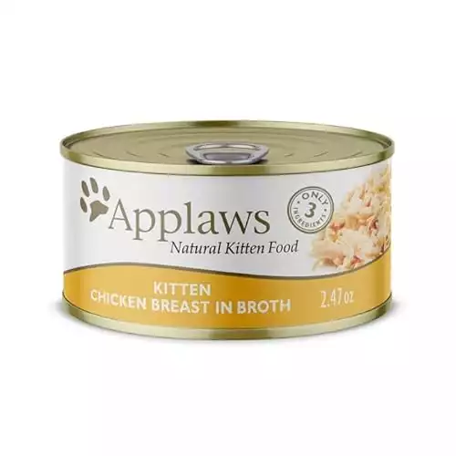 Applaws Natural Wet Cat Food, Limited Ingredient Canned Wet Kitten Food