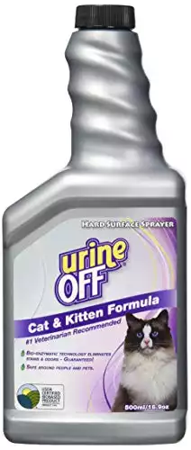 Odor and Stain Remover for Cats Sprayer Top 16.9oz