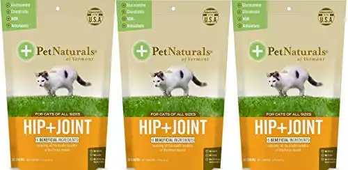 Pet Naturals Hip + Joint Supplements for Cats