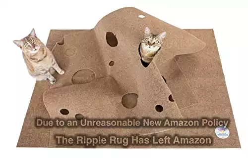 SnugglyCat The Ripple Rug – Cat Activity Play Mat