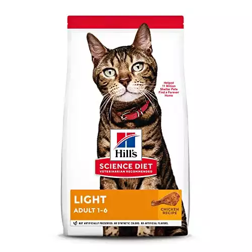 Hill’s Science Diet Dry Cat Food, Adult
