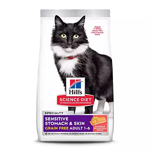 Hill’s Pet Nutrition Science Diet, Grain Free Dry Cat Food