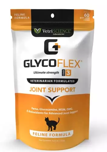 VetriScience GlycoFlex 3 Joint Support Cat Supplements 