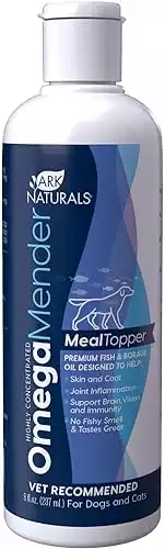Ark Naturals Omega Mender Itch Ender, Omega 6 & Omega 3 Dietary Supplement for Pets