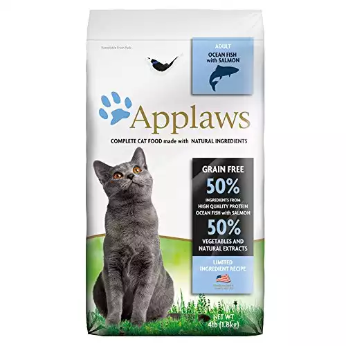 Applaws Ocean 4 Lb Fish With Salmon Grain Free Dry Cat Food
