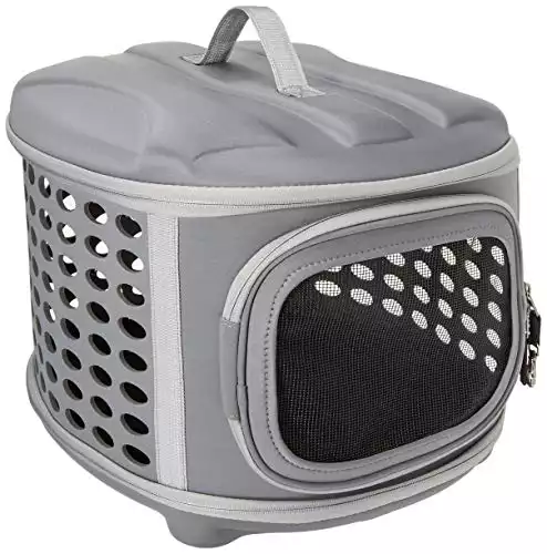 Pet Magasin Collapsible Cat Carrier: Top-Load Travel Haven