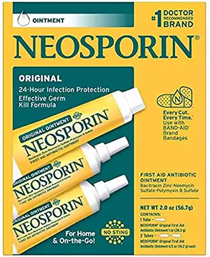 Neosporin Original Ointment First Aid Antibiotic Treatment 3 Pack Value Pack