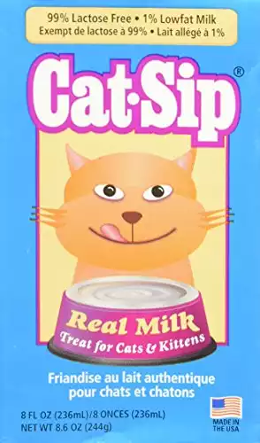 Cat Sip Real Milk Treat For Cats And Kittens