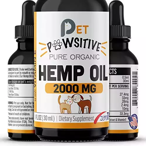Pet Pawsitive – Hemp Oil Dogs Cats