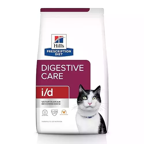Hill’s Prescription Diet Digestive Care Chicken Flavor Dry Cat Food, Veterinary Diet