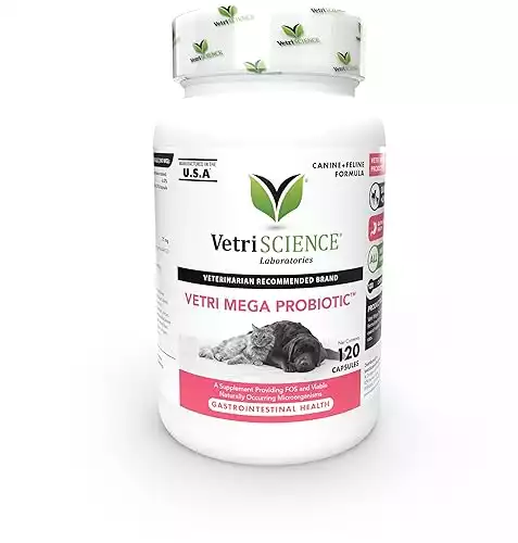 Vetri Mega Probiotic and Prebiotic for Dogs and Cats