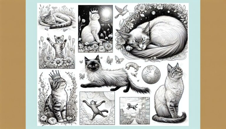 30 Engaging Cat Drawing Ideas for Artists of All Levels