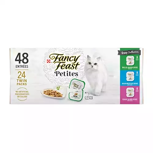 Purina Fancy Feast Gourmet Wet Cat Food Variety Pack - 48 servings