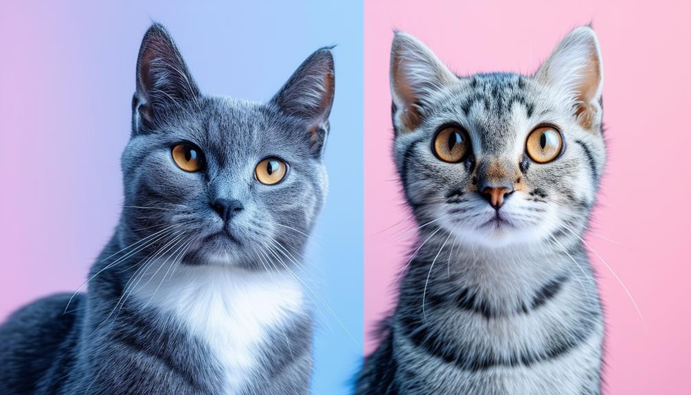 gender distinctions in felines