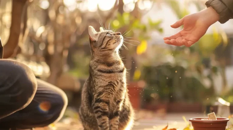 Master the Sit Command with Your Cat Using This One Easy Tip